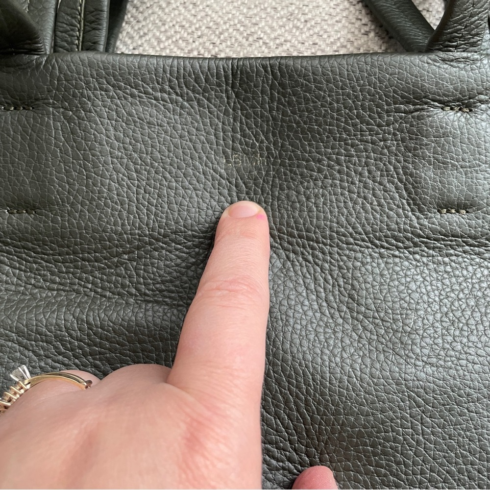 Cuyana Dark Green Classic Easy Tote - Leather - Picture 5 of 9